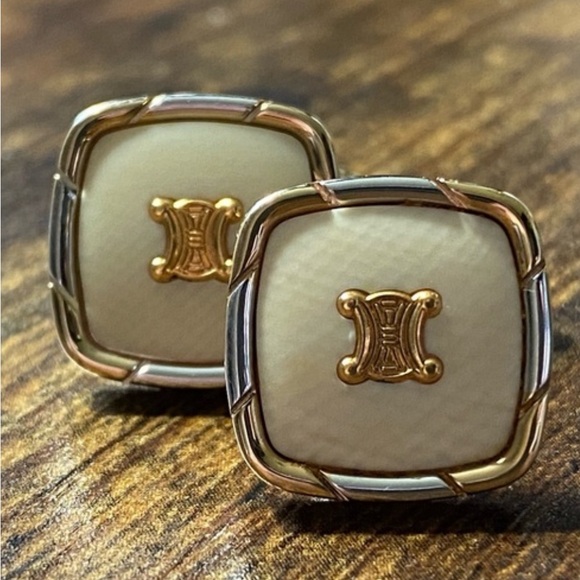 CELINE CUFF LINKS - Picture 2 of 6